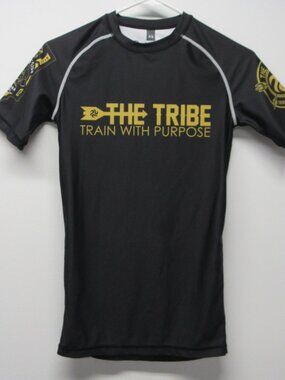 Phalanx Jiu-jitsu BJJ The Tribe Submission IN Short Sleeve Rash Guard Shirt XS